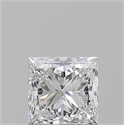 Natural Diamond 1.01 Carats, Princess with  Cut, E Color, VS1 Clarity and Certified by GIA