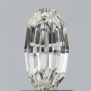 Foto Diamante Natural 0.71 quilates, Ovalado , Color J, claridad VS1 y certificado GIA de