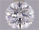 Del inventario de diamantes de laboratorio, 1.04 quilates, Redondo , Color E, claridad VVS2 y certificado IGI