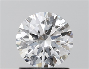 Picture of Lab Grown Diamond 1.12 Carats, Round with Ideal Cut, D Color, VVS2 Clarity and Certified by IGI