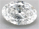 Natural Diamond 1.03 Carats, Oval with  Cut, E Color, SI1 Clarity and Certified by GIA