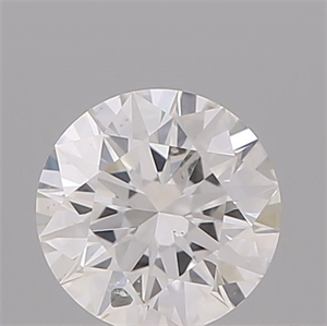 Picture of Natural Diamond 0.45 Carats, Round with Excellent Cut, E Color, I1 Clarity and Certified by GIA