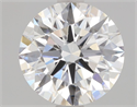 Lab Grown Diamond 1.59 Carats, Round with Ideal Cut, E Color, VS1 Clarity and Certified by IGI