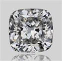 Natural Diamond 0.75 Carats, Cushion with  Cut, G Color, SI1 Clarity and Certified by GIA