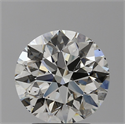 Diamante Natural 2.51 quilates, Redondo , Color J, claridad SI1 y certificado GIA