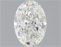 Natural Diamond 1.20 Carats, Oval with  Cut, G Color, VS1 Clarity and Certified by GIA