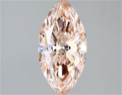 Picture of Lab Grown Diamond 2.10 Carats, Marquise with  Cut, Fancy Intense Pink Color, VS1 Clarity and Certified by IGI