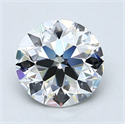 Diamante Natural 1.70 quilates, Redondo , Color F, claridad VVS2 y certificado GIA