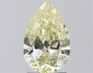 Picture of Natural Diamond 1.70 Carats, Pear with  Cut, M Color, SI1 Clarity and Certified by IGI