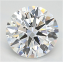 Del inventario de diamantes de laboratorio, 3.01 quilates, Redondo , Color D, claridad IF y certificado IGI