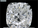 Natural Diamond 0.72 Carats, Cushion with  Cut, H Color, SI2 Clarity and Certified by GIA