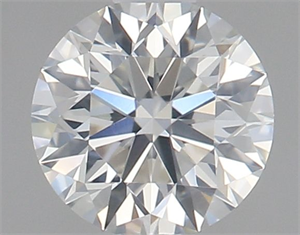 Picture of Natural Diamond 0.40 Carats, Round with Excellent Cut, I Color, SI1 Clarity and Certified by GIA