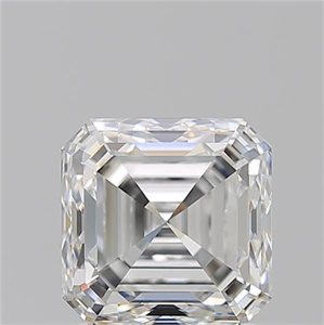 Foto Diamante Natural 2.01 quilates, Asscher , Color G, claridad VS1 y certificado GIA de