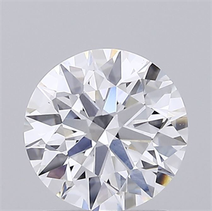 Picture of Lab Grown Diamond 1.59 Carats, Round with Ideal Cut, D Color, VS1 Clarity and Certified by IGI