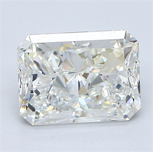 Foto Diamante Natural 1.90 quilates, Radiante , Color I, claridad VS1 y certificado GIA de