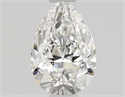 Natural Diamond 0.52 Carats, Pear with  Cut, E Color, IF Clarity and Certified by GIA
