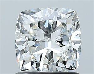 Foto Diamante Natural 1.01 quilates, Del cojín , Color H, claridad VVS2 y certificado GIA de