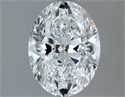 Diamante Natural 1.80 quilates, Ovalado , Color D, claridad VS2 y certificado GIA