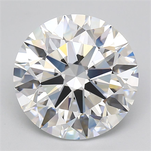 Picture of Lab Grown Diamond 8.00 Carats, Round with Excellent Cut, D Color, VVS1 Clarity and Certified by GIA