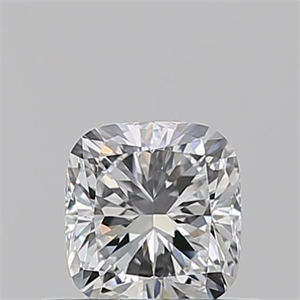 Foto Diamante Natural 0.50 quilates, Del cojín , Color D, claridad VVS1 y certificado GIA de