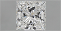 Diamante Natural 1.02 quilates, Princesa , Color G, claridad VVS2 y certificado GIA