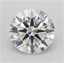Del inventario de diamantes de laboratorio, 2.05 quilates, Redondo , Color E, claridad VVS2 y certificado IGI