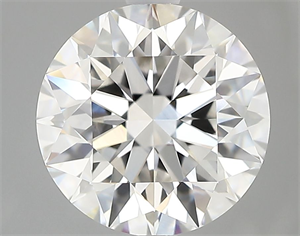 Picture of Lab Grown Diamond 3.03 Carats, Round with Excellent Cut, F Color, VVS1 Clarity and Certified by IGI