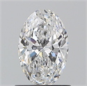 Diamante Natural 0.90 quilates, Ovalado , Color E, claridad SI1 y certificado GIA