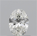 Diamante Natural 0.53 quilates, Ovalado , Color G, claridad IF y certificado GIA