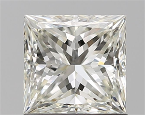 Picture of Natural Diamond 1.05 Carats, Princess with  Cut, J Color, SI1 Clarity and Certified by GIA