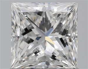 Foto Diamante Natural 1.00 quilates, Princesa , Color D, claridad VS2 y certificado GIA de