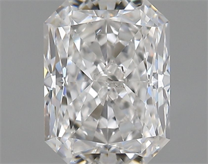 Picture of Natural Diamond 0.70 Carats, Radiant with  Cut, F Color, SI2 Clarity and Certified by GIA