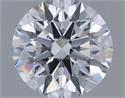 Lab Grown Diamond 1.24 Carats, Round with Ideal Cut, G Color, VVS2 Clarity and Certified by IGI