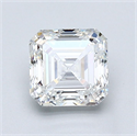 Diamante Natural 1.21 quilates, Asscher , Color G, claridad VS1 y certificado GIA