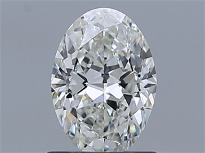 Picture of Natural Diamond 1.00 Carats, Oval with  Cut, I Color, VVS2 Clarity and Certified by GIA