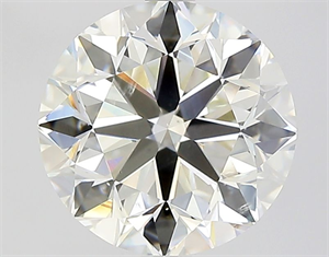 Picture of Natural Diamond 3.01 Carats, Round with Very Good Cut, J Color, SI1 Clarity and Certified by GIA