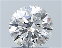 Natural Diamond 0.81 Carats, Round with Excellent Cut, F Color, VS1 Clarity and Certified by GIA