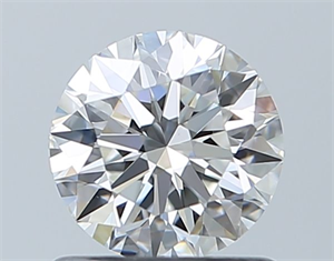 Picture of Natural Diamond 0.81 Carats, Round with Excellent Cut, F Color, VS1 Clarity and Certified by GIA