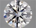 Del inventario de diamantes de laboratorio, 3.71 quilates, Redondo , Color G, claridad VS1 y certificado IGI