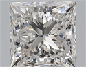 Natural Diamond 1.02 Carats, Princess with  Cut, F Color, SI1 Clarity and Certified by GIA
