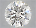 Lab Grown Diamond 1.56 Carats, Round with Excellent Cut, D Color, VS1 Clarity and Certified by IGI