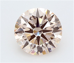 Picture of Lab Grown Diamond 3.01 Carats, Round with Ideal Cut, Fancy Intense Pink Color, VVS2 Clarity and Certified by IGI