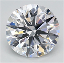 Lab Grown Diamond 1.23 Carats, Round with Ideal Cut, D Color, VS2 Clarity and Certified by IGI