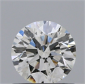 Natural Diamond 0.70 Carats, Round with Excellent Cut, I Color, SI2 Clarity and Certified by GIA