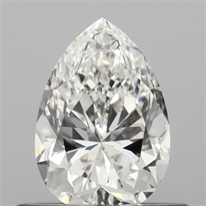 Picture of Natural Diamond 0.70 Carats, Pear with  Cut, F Color, VVS2 Clarity and Certified by IGI