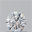 Diamante Natural 0.53 quilates, Redondo , Color D, claridad IF y certificado GIA