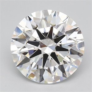 Picture of Lab Grown Diamond 7.03 Carats, Round with Excellent Cut, D Color, VVS1 Clarity and Certified by GIA