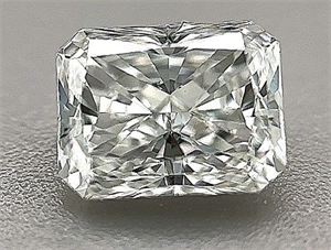 Picture of Natural Diamond 0.90 Carats, Radiant with  Cut, E Color, VS2 Clarity and Certified by GIA