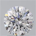 Diamante Natural 1.70 quilates, Redondo , Color D, claridad VS2 y certificado GIA