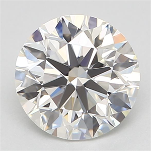 Foto Diamante Natural 0.70 quilates, Redondo , Color H, claridad VVS1 y certificado GIA de